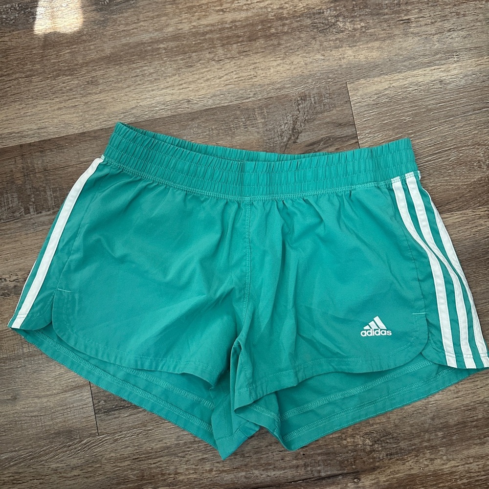 Adidas Women's Teal Athletic Shorts